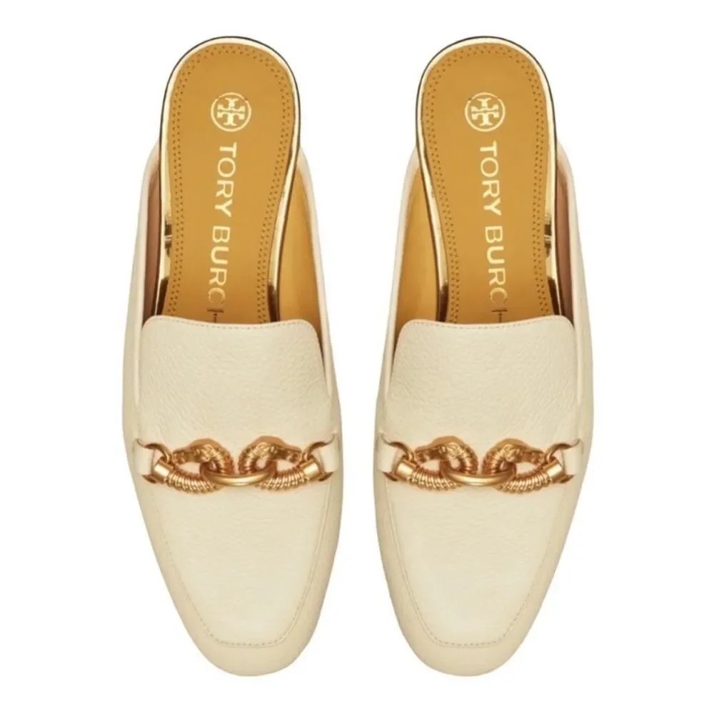 NEW TORY BURCH Women's Jessa Backless Loafers